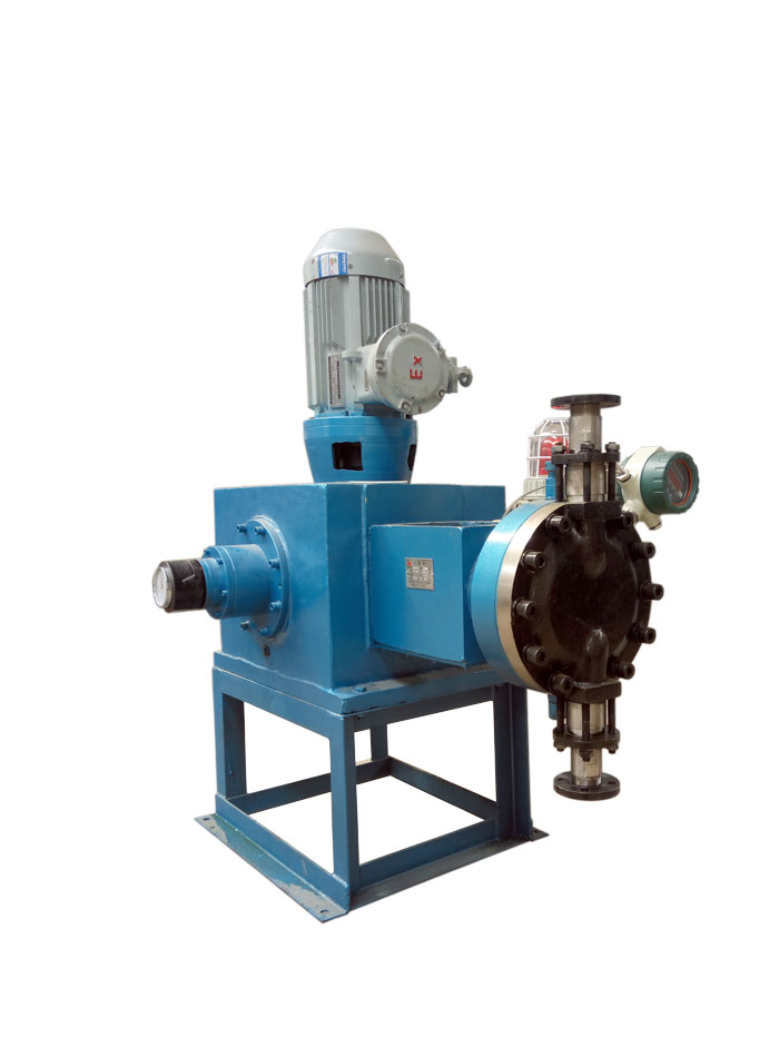 液壓隔膜(mo)泵JTM